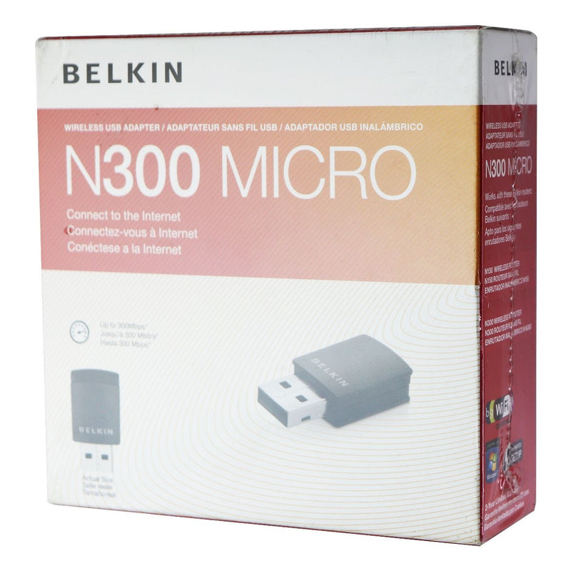 Belkin N300 Micro Wireless USB Adapter (F7D2102tt) - Belkin - Simple Cell Shop, Free shipping from Maryland!