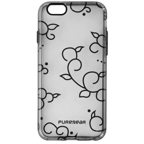 PureGear Motif Series Hybrid Case for iPhone 6s/6 - Clear/Black Lace - PureGear - Simple Cell Shop, Free shipping from Maryland!