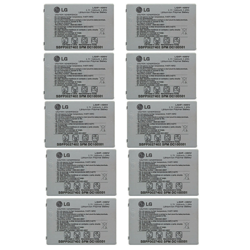 KIT 10x LG LGIP-400V Battery For Ally VS740 Fathom VS750 SBPP0027402 OEM - LG - Simple Cell Shop, Free shipping from Maryland!