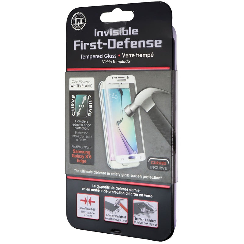 Qmadix Invisible Edge-to-Edge Tempered Glass for Galaxy S6 Edge - Clear/White - Qmadix - Simple Cell Shop, Free shipping from Maryland!