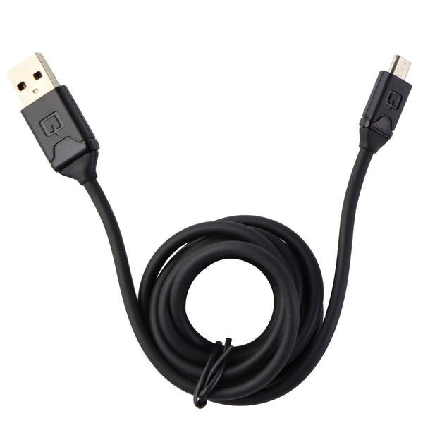 Qmadix 4-Foot (Micro-USB) to USB Charge & Sync Flat Cable - Black - Qmadix - Simple Cell Shop, Free shipping from Maryland!