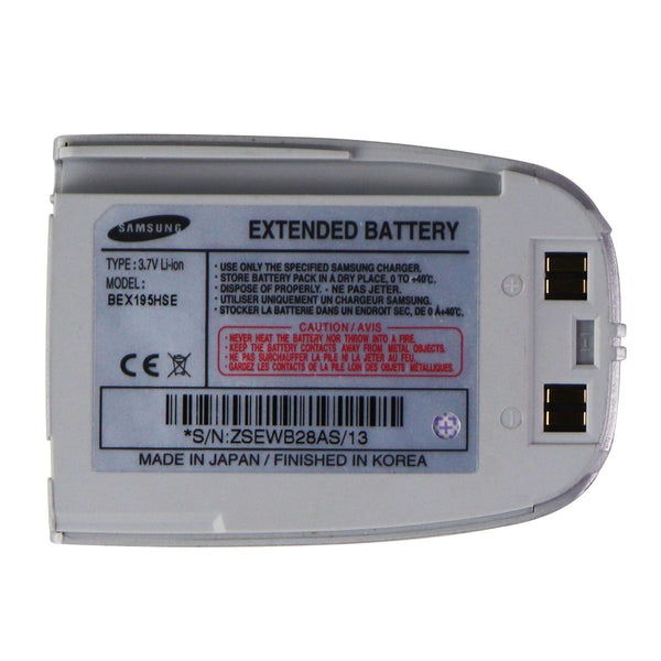 Samsung Extended OEM Battery - Silver (BEX195HSE) - Samsung - Simple Cell Shop, Free shipping from Maryland!