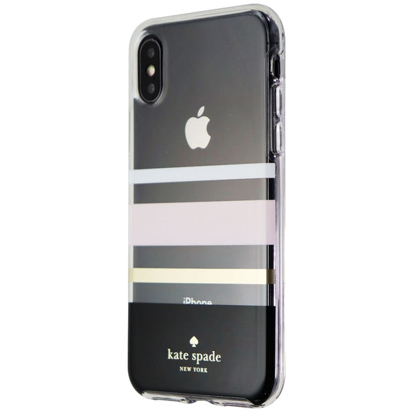 Kate Spade New York Flexible Hardshell Case for iPhone Xs & X - Charlotte Stripe - Kate Spade - Simple Cell Shop, Free shipping from Maryland!