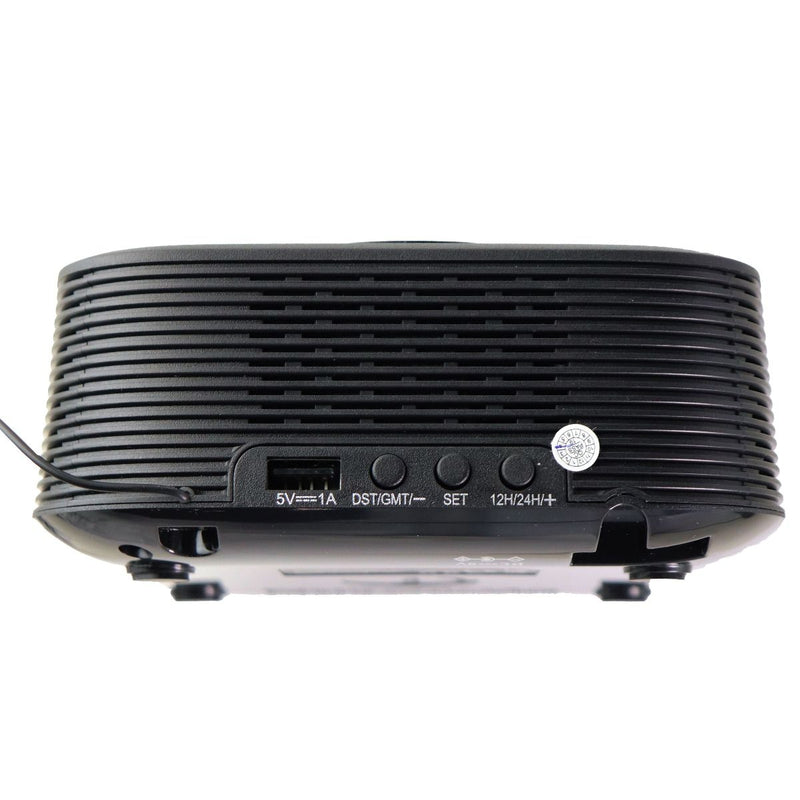 Homtime D8-QI Bluetooth Speaker & Alarm Clock with Wireless Charging - Black - Homtime - Simple Cell Shop, Free shipping from Maryland!