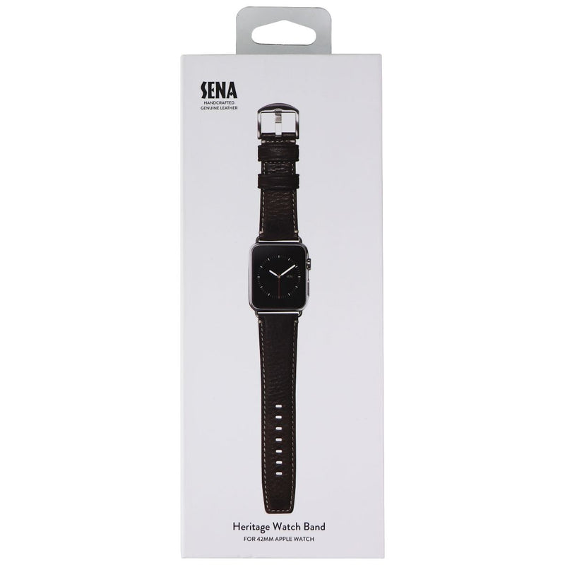Sena Heritage Leather Band for Apple Watch 42 & 44mm All Series - Brown - Sena - Simple Cell Shop, Free shipping from Maryland!