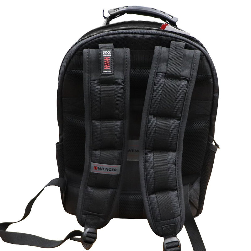 Wenger Update Black Ballistic Backpack for 15-inch Laptops - Black/Red (606547) - Wenger - Simple Cell Shop, Free shipping from Maryland!