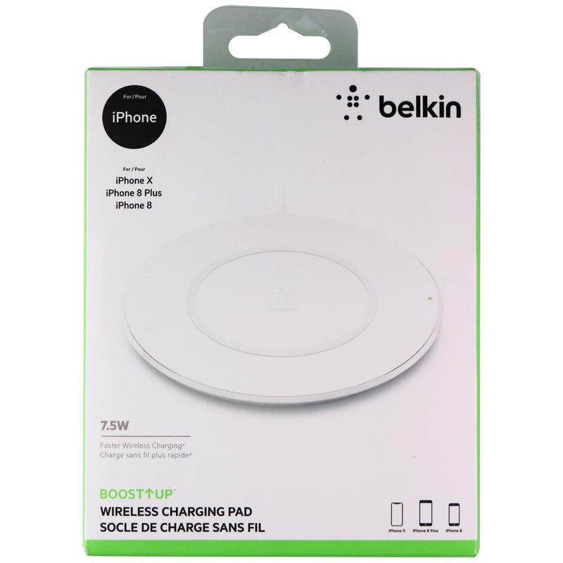 Belkin Boost Up 7.5W Wireless Charging Pad - White (F7U027dqWHT) - Belkin - Simple Cell Shop, Free shipping from Maryland!