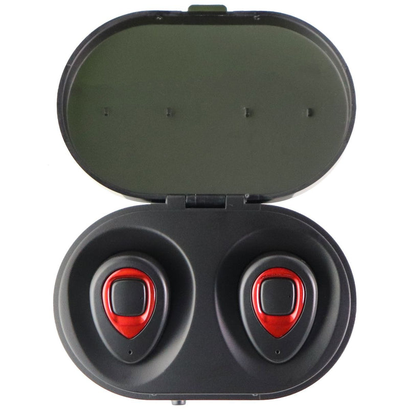 Xiaowu K5S Wireless Bluetooth Ear-Buds with Charging Case - Black/Red - Xiaowu - Simple Cell Shop, Free shipping from Maryland!