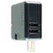 HotTips 12-Watt 2.4-Amp Dual USB Car Charger + Wall Charger - Black - Hottips - Simple Cell Shop, Free shipping from Maryland!