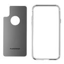 PureGear GlassBak 360 Series Bumper Case and Glass Backing for iPhone X - Silver - PureGear - Simple Cell Shop, Free shipping from Maryland!