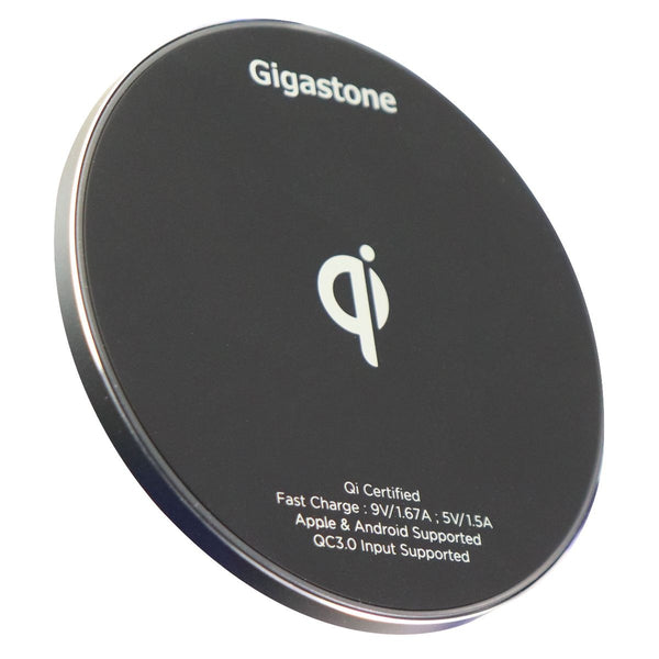 Gigastone QuickCharge 3.0 Fast Wireless Qi Charger Pad - Black (GA-9600B) - Gigastone - Simple Cell Shop, Free shipping from Maryland!