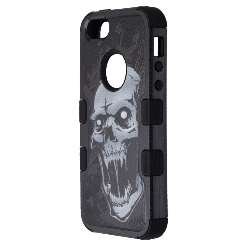 MyBat Tuff Series Hardshell Case for Apple iPhone SE / 5s / 5 - Black / Skull - MyBat - Simple Cell Shop, Free shipping from Maryland!