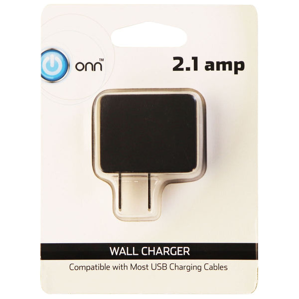 ONN Single USB 2.1-Amp Wall Charger/Adapter - Black (ONA17WI038) - ONN - Simple Cell Shop, Free shipping from Maryland!