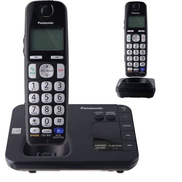 Panasonic KX-TGL432B Dect 6.0 2-Handset Landline Telephone - Black - Panasonic - Simple Cell Shop, Free shipping from Maryland!