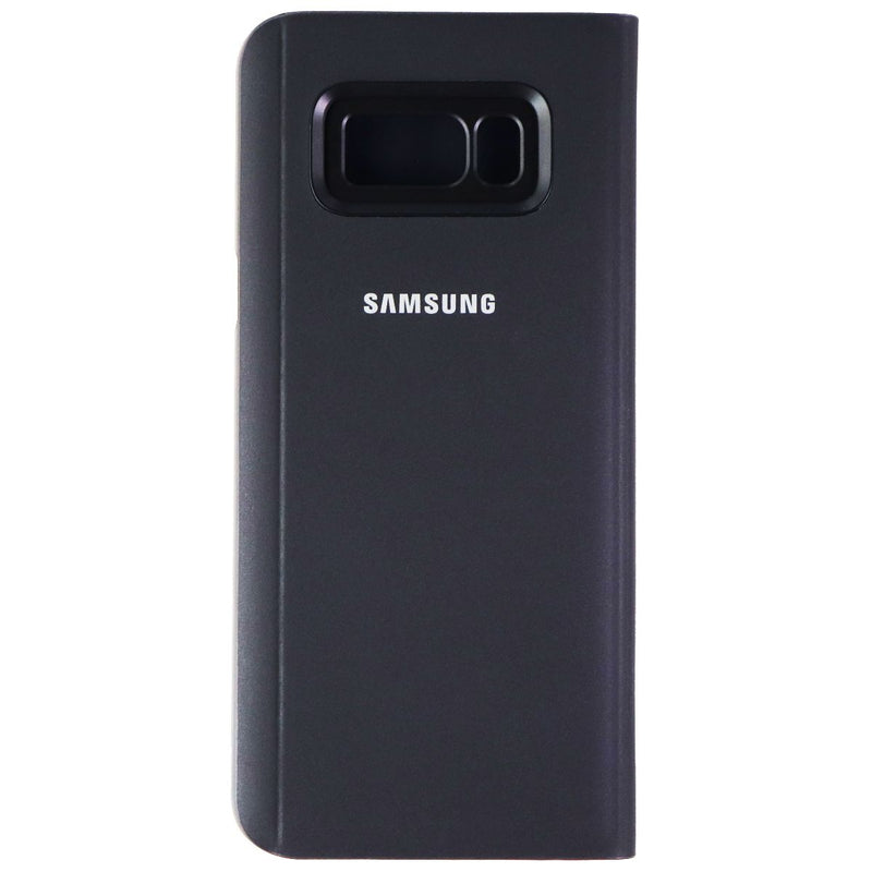 Samsung Clear View Standing Cover for Samsung Galaxy (S8+) - Black - Samsung - Simple Cell Shop, Free shipping from Maryland!