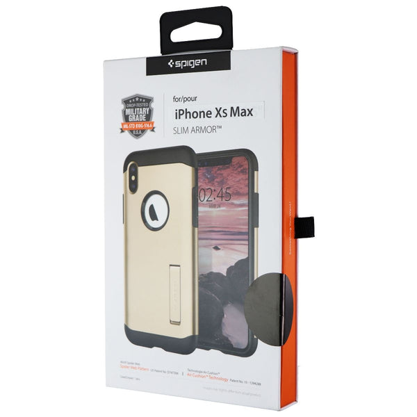 Spigen Slim Armor Dual Layer Case for Apple iPhone Xs Max - Champagne Gold - Spigen - Simple Cell Shop, Free shipping from Maryland!
