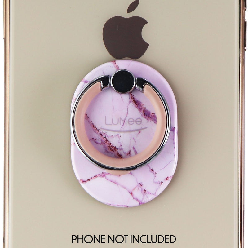 LuMee Ring Non-Slip Grip & Stand with Adhesive Back for Phones - Pink / Glitter - LuMee - Simple Cell Shop, Free shipping from Maryland!