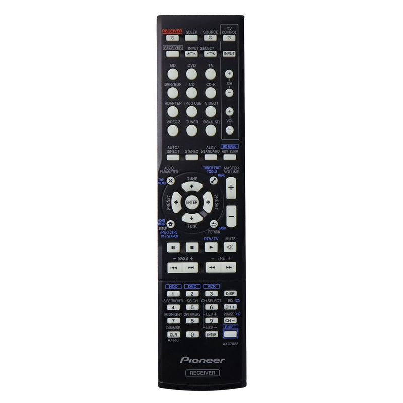 Pioneer Remote Control (AXD7622) for Select Pioneer AV Receivers - Black - Pioneer - Simple Cell Shop, Free shipping from Maryland!