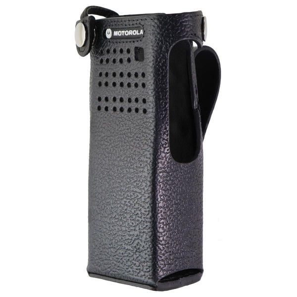 Motorola Leather Carry Case for APX 7000XE Radios - Black (PMLN5323C) - Motorola - Simple Cell Shop, Free shipping from Maryland!