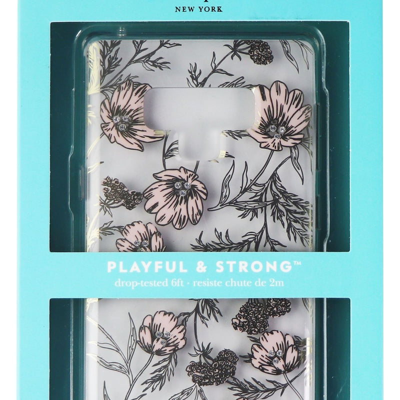 Kate Spade Hardshell Case for Samsung Galaxy Note9 - Blossom Pink/Gold/Gems - Kate Spade - Simple Cell Shop, Free shipping from Maryland!