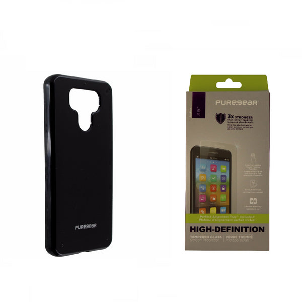 NEW OEM PureGear Black Slim Shell Phone Case + Screen Protector for LG G6 - PureGear - Simple Cell Shop, Free shipping from Maryland!