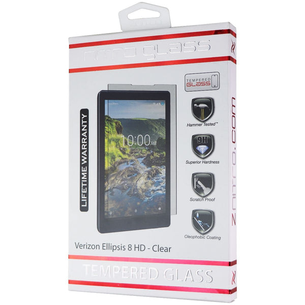 ZNITRO 9H Tempered Glass for Verizon Ellipsis 8 HD - Clear - Znitro - Simple Cell Shop, Free shipping from Maryland!