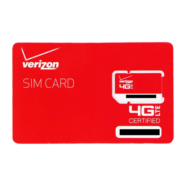 Verizon Wireless 4G LTE SIM Card 2FF (RETAILSIM4G-A) - Verizon - Simple Cell Shop, Free shipping from Maryland!
