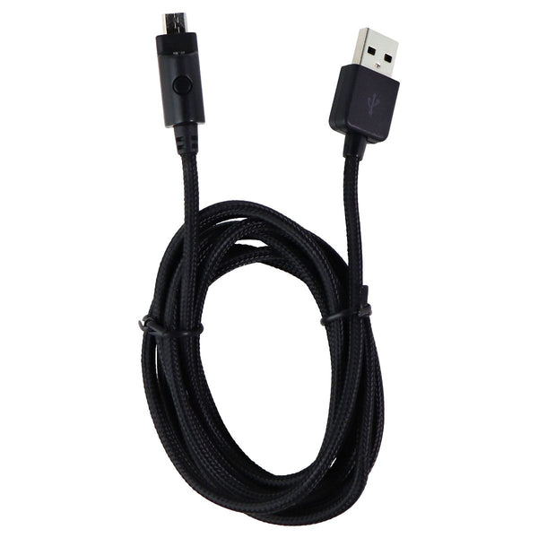 Xentris Wireless 6-foot (Micro-USB) to USB Braided Cable with LED - Black - Xentris Wireless - Simple Cell Shop, Free shipping from Maryland!
