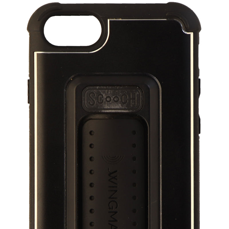 Scooch Wingman 5-in-1 Metal Case for iPhone 8 / iPhone 7 and 6s - Black / Silver - Scooch - Simple Cell Shop, Free shipping from Maryland!