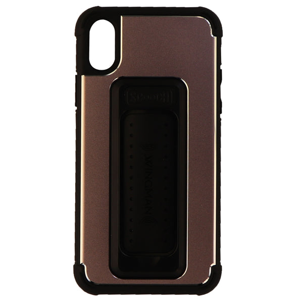 Scooch Wingman Series 5-in-1 Case Cover for iPhone X (10) - Pink Rose Gold/Black - Scooch - Simple Cell Shop, Free shipping from Maryland!