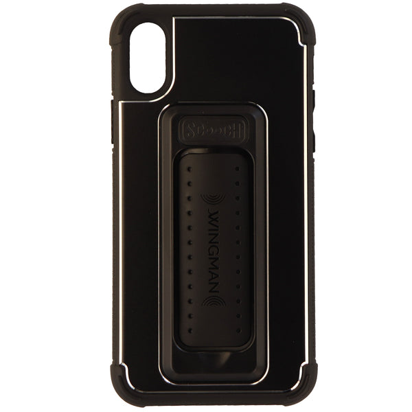 Scooch Wingman Series 5-in-1 Metallic Case Cover for Apple iPhone X (10) - Black - Scooch - Simple Cell Shop, Free shipping from Maryland!