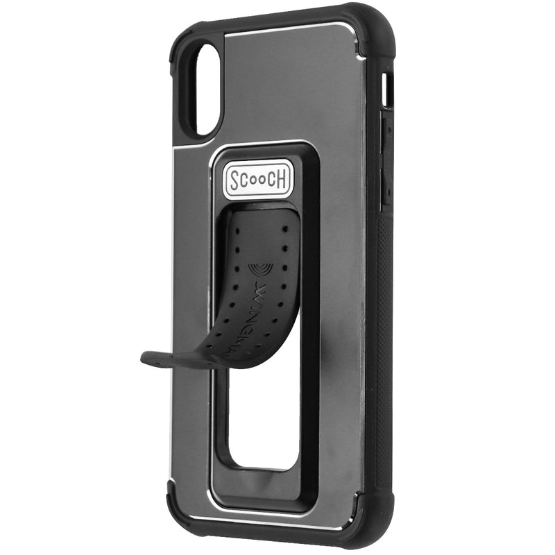 Scooch Wingman Series 5-in-1 Metallic Case Cover for Apple iPhone X (10) - Black - Scooch - Simple Cell Shop, Free shipping from Maryland!