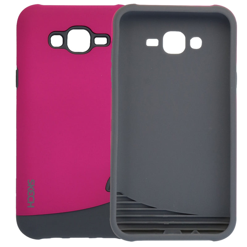 Skech Bounce Series Dual Layer Case Cover for Samsung Galaxy J7 - Matte Pink - Skech - Simple Cell Shop, Free shipping from Maryland!