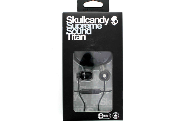 Skullcandy Titan Wired Earbuds Black/Black *S2TTDW-033 - Skullcandy - Simple Cell Shop, Free shipping from Maryland!