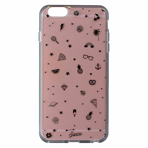 Sonix Clear Coat Case for iPhone 6 Plus 6S Plus Multi Charms Pink Tint