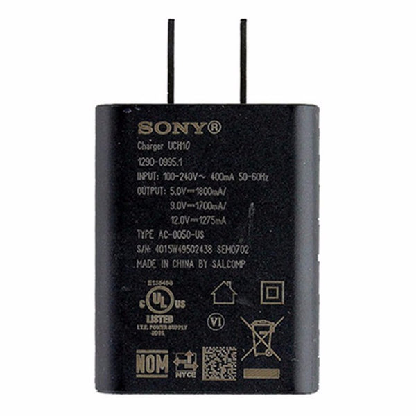 Sony ( UCH10) 5V 1800mA Wall Adapter for USB Devices - Black - Sony - Simple Cell Shop, Free shipping from Maryland!