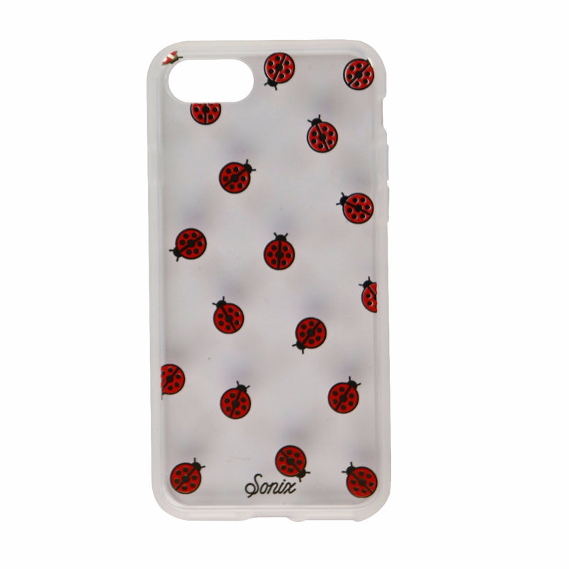 Sonix Clear Coat Series Case Cover for Apple iPhone 7 and 8 - Clear / Lady bugs - Sonix - Simple Cell Shop, Free shipping from Maryland!