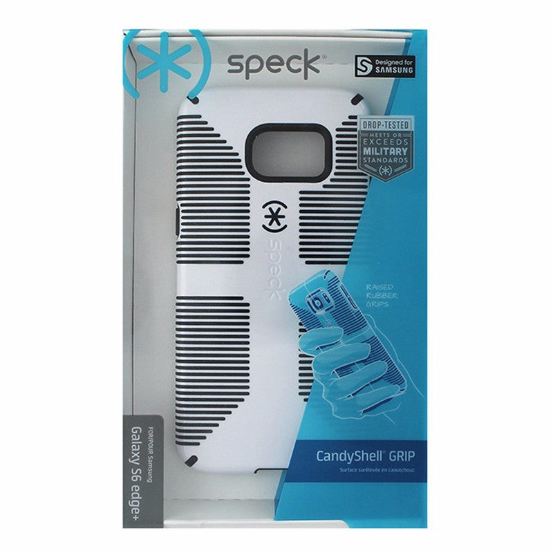 Speck CandyShell Grip Case Cover for Samsung Galaxy S6 edge+ Plus White / Black - Speck - Simple Cell Shop, Free shipping from Maryland!