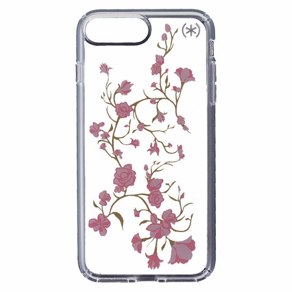 Speck Presidio Clear Print Hybrid Case for iPhone 7 Plus - Clear / Pink Flowers