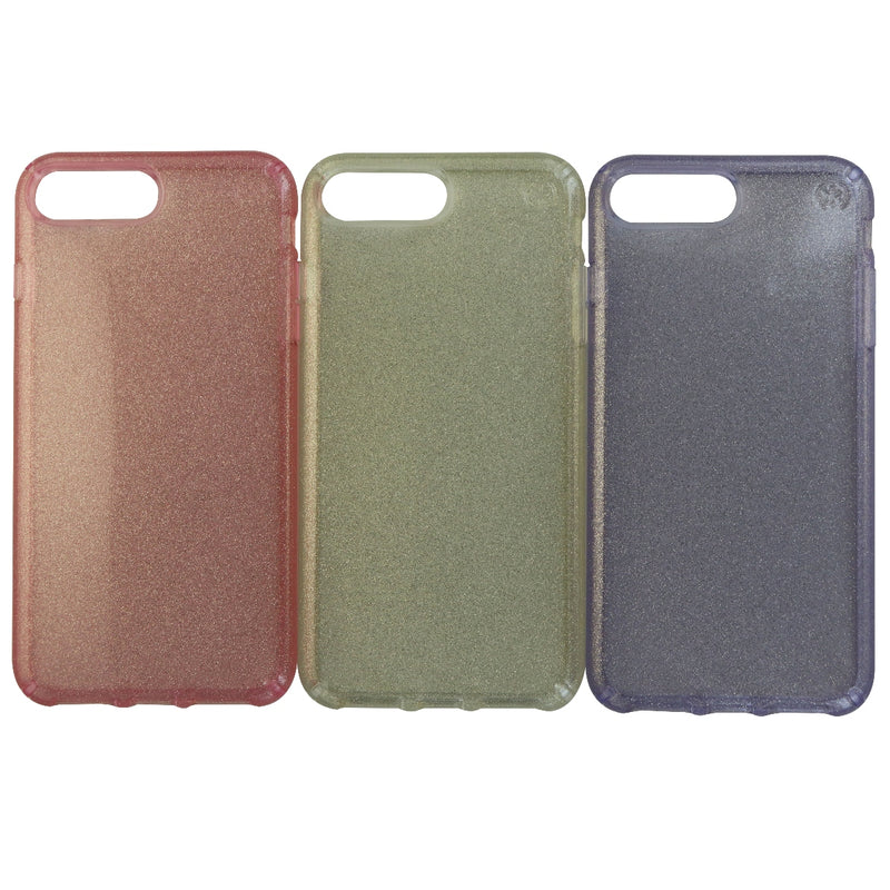 Speck Presidio Glitter Case 3 Pack for iPhone 8 Plus / 7 Plus - Pink/Gold/Purple