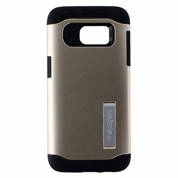 Spigen Slim Armor Dual Layer Case for Samsung Galaxy S7 Edge - Gold / Black - Spigen - Simple Cell Shop, Free shipping from Maryland!