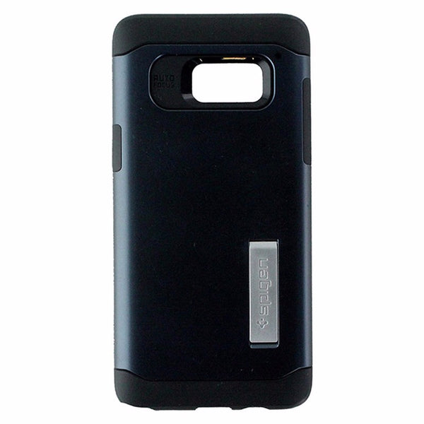 Spigen Slim Armor Case for Samsung Galaxy S7 Edge - Metal Slate / Black - Spigen - Simple Cell Shop, Free shipping from Maryland!