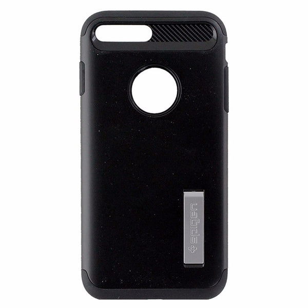 Spigen Slim Armor Hybrid Case w/ Kickstand iPhone 8 Plus / 7 Plus - Matte Black - Spigen - Simple Cell Shop, Free shipping from Maryland!