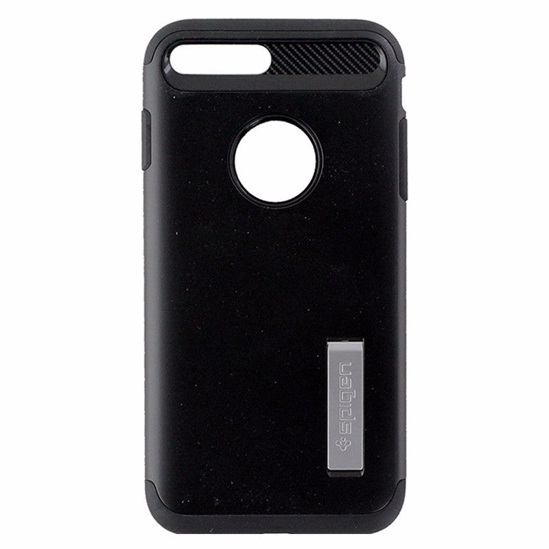 Spigen Slim Armor Hybrid Case w/ Kickstand iPhone 8 Plus / 7 Plus - Matte Black - Spigen - Simple Cell Shop, Free shipping from Maryland!