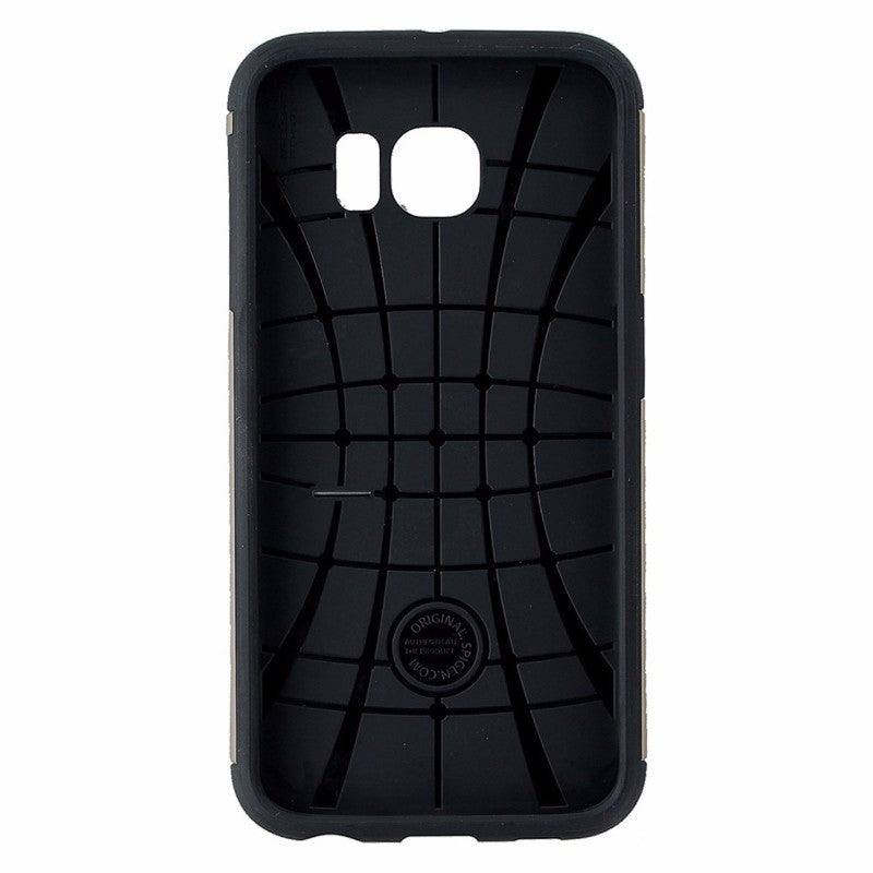 Spigen Slim Armor Series Dual Layer Case for Samsung Galaxy S6 - Gold/Black - Spigen - Simple Cell Shop, Free shipping from Maryland!