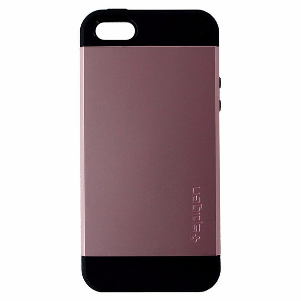 Spigen Slim Armor Case for Apple iPhone SE/5s/5 - Rose Gold/Black - Spigen - Simple Cell Shop, Free shipping from Maryland!