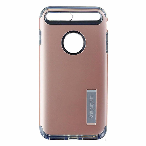 Spigen Slim Armor Dual Layer Case with Kickstand for iPhone 7 Plus - Rose Gold - Spigen - Simple Cell Shop, Free shipping from Maryland!