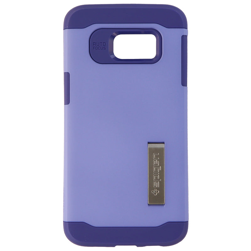 Spigen Slim Armor with Kickstand Case Cover for Galaxy S6 Edge + - Purple - Spigen - Simple Cell Shop, Free shipping from Maryland!