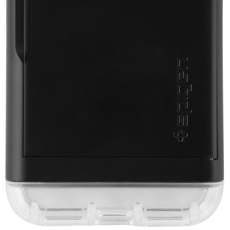 Spigen Crystal Wallet Series Hybrid Case for iPhone SE (2nd Gen) & 8 / 7 - Black - Spigen - Simple Cell Shop, Free shipping from Maryland!