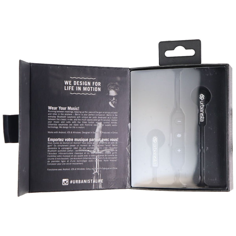 Urbanista Berlin Wireless Bluetooth Magnetic Earphones - Black - Urbanista - Simple Cell Shop, Free shipping from Maryland!